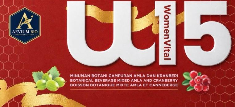 WomenVital15 envelope packaging front